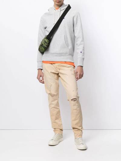 Ksubi distressed slim-fit jeans outlook