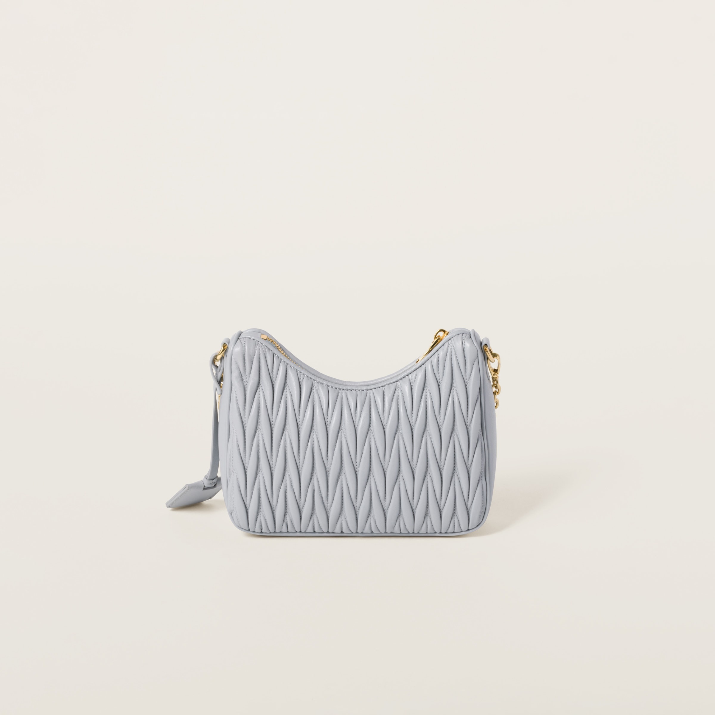 Matelassé nappa leather shoulder bag - 4