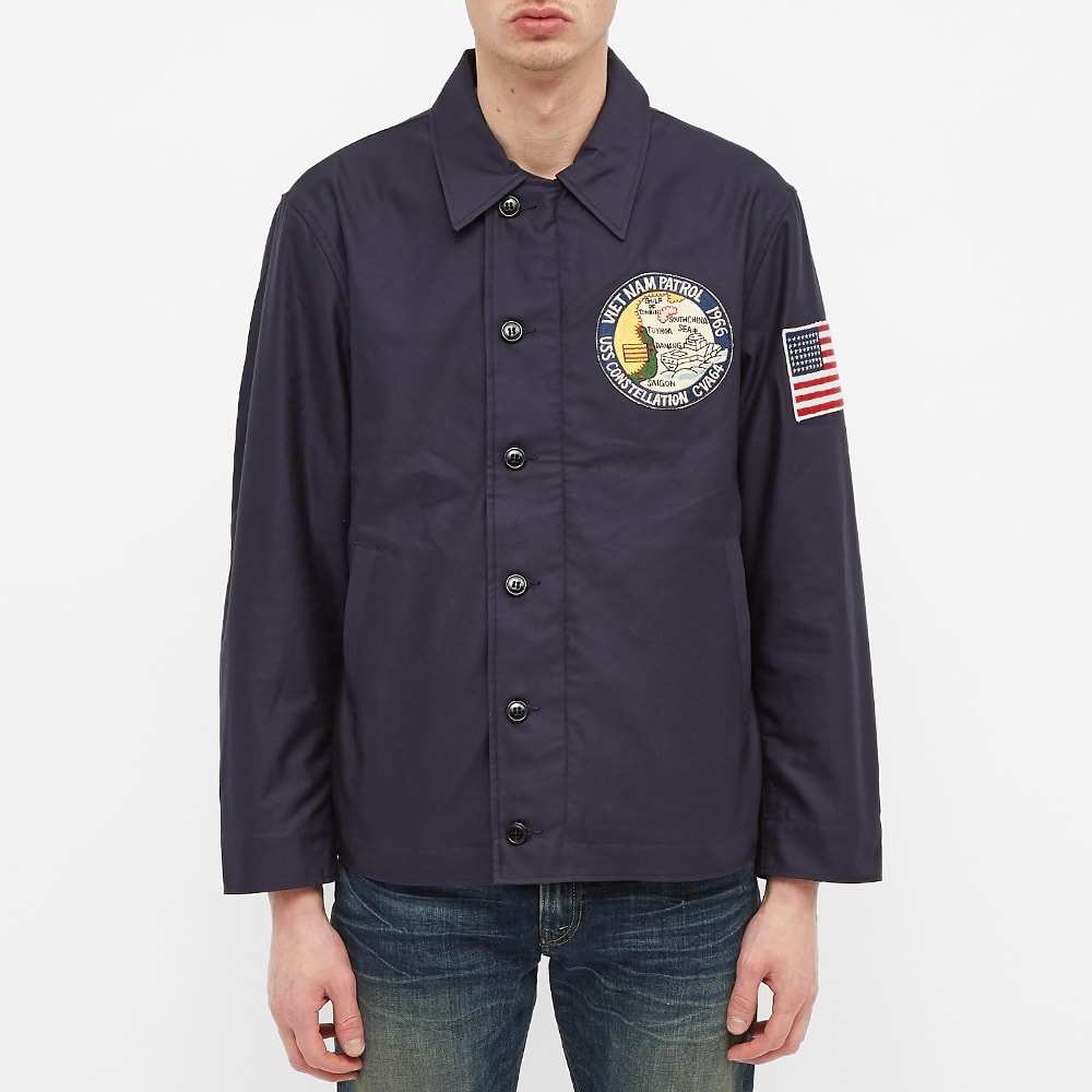 The Real McCoy's USS Constellation Utility Jacket - 3