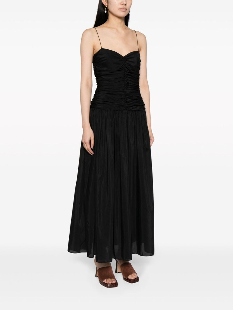 drop-waist gathered dress 3