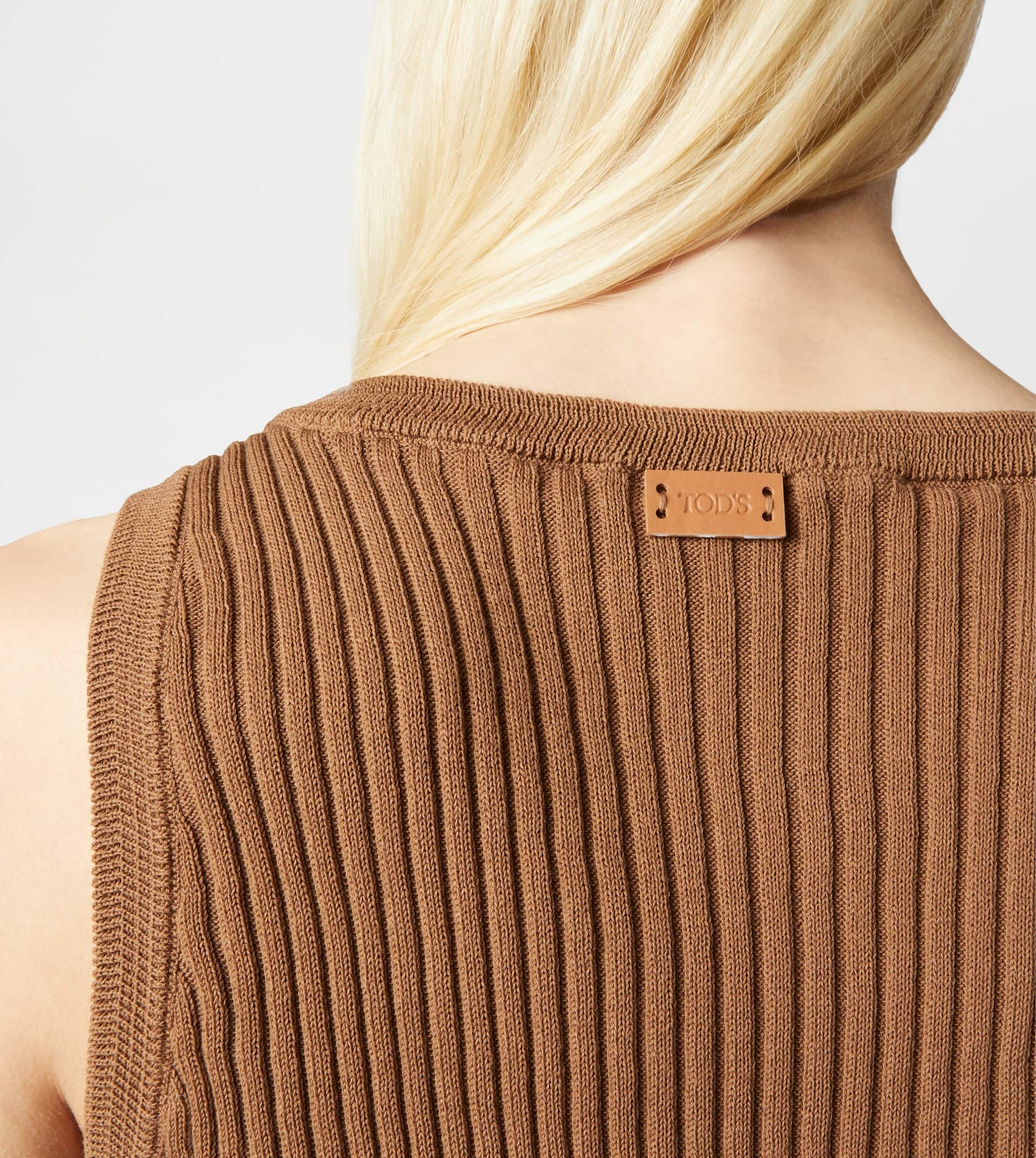 TOP IN COTTON - BROWN - 6