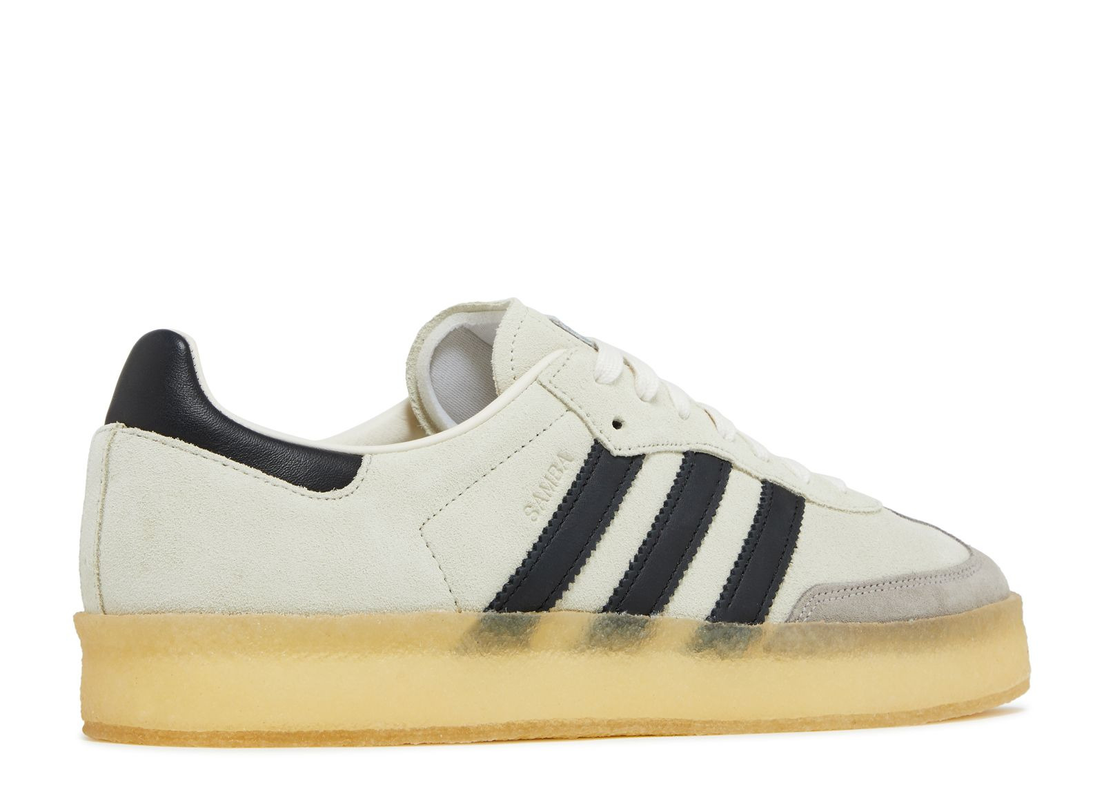 RONNIE FIEG X CLARKS X 8TH STREET SAMBA 'KITHMAS COLLECTION - WHITE BLACK' - 3