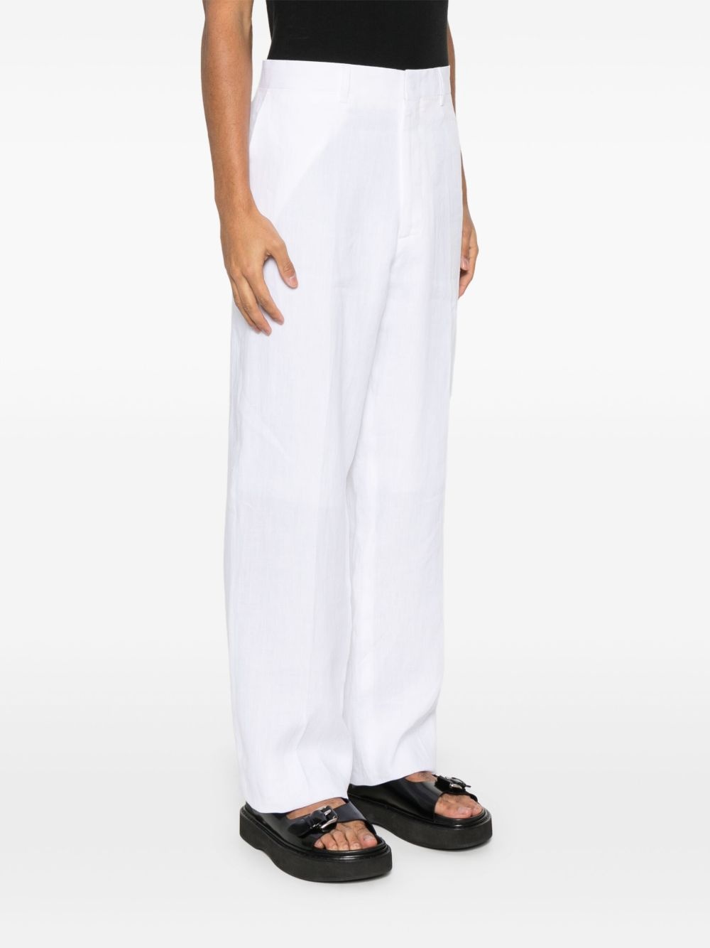 linen trousers - 3