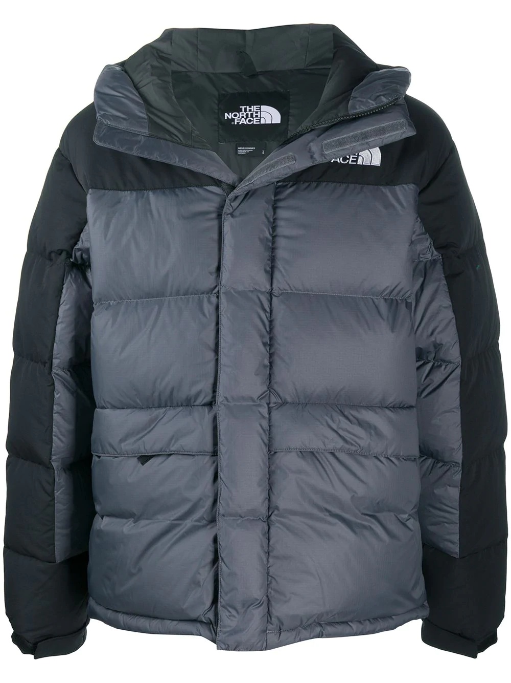 two-tone padded parka - 1