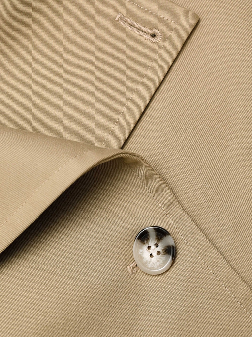 Beige Trench Coat - 6