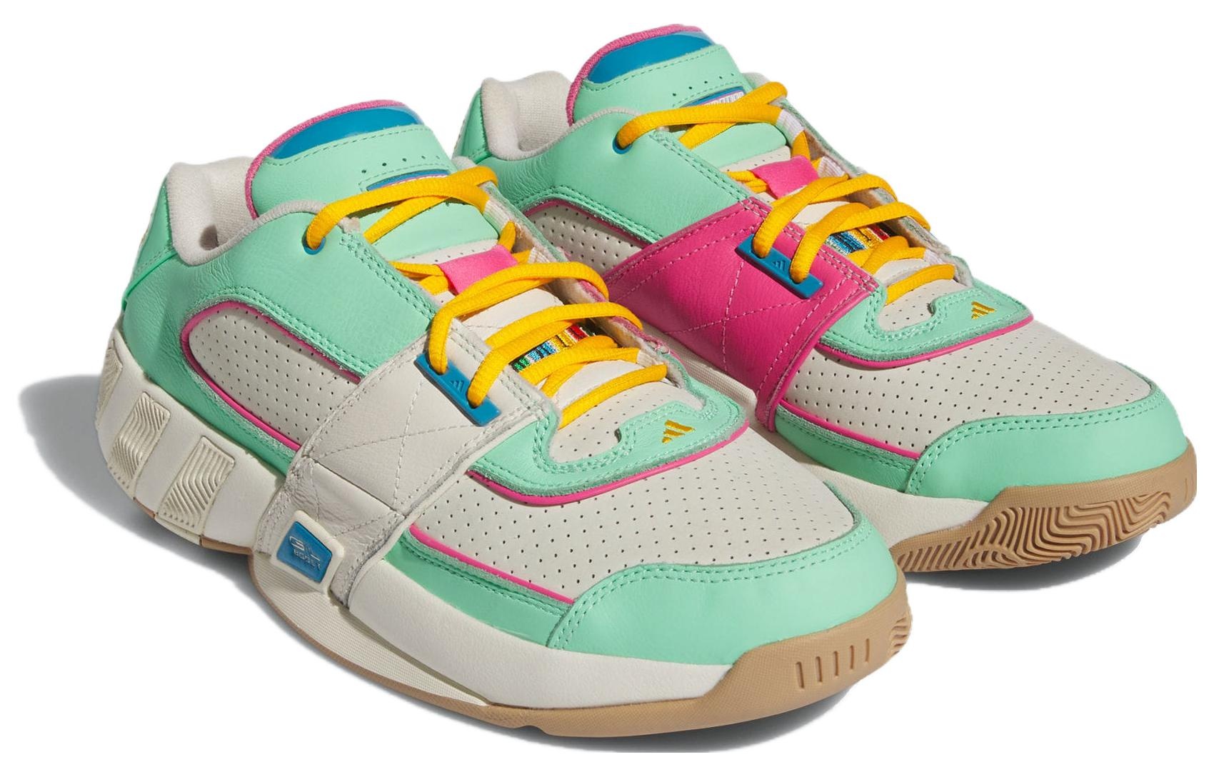 adidas gazelle silver green womens adidas Agent Gil Restomod Basketball Shoes main image 1