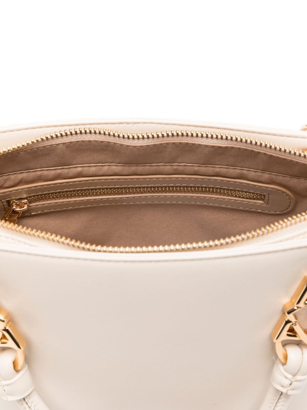 chain-link handle tote bag - 5