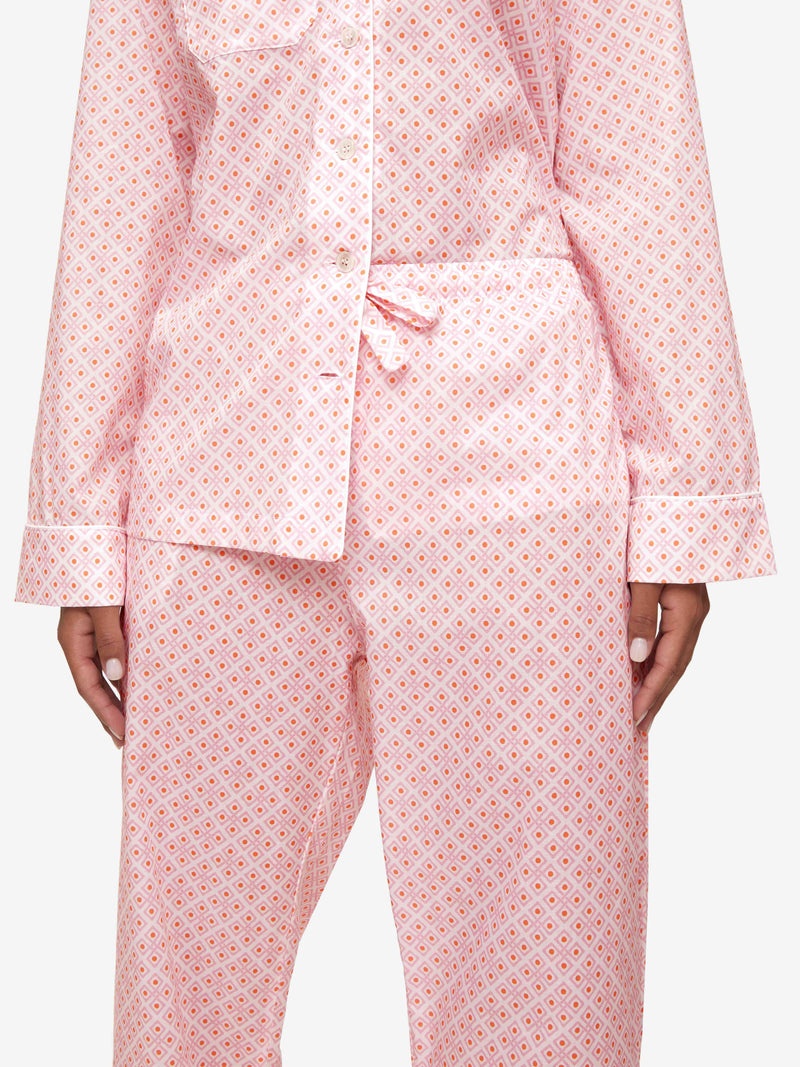 Women's Pyjamas Ledbury 56 Cotton Batiste Pink - 4