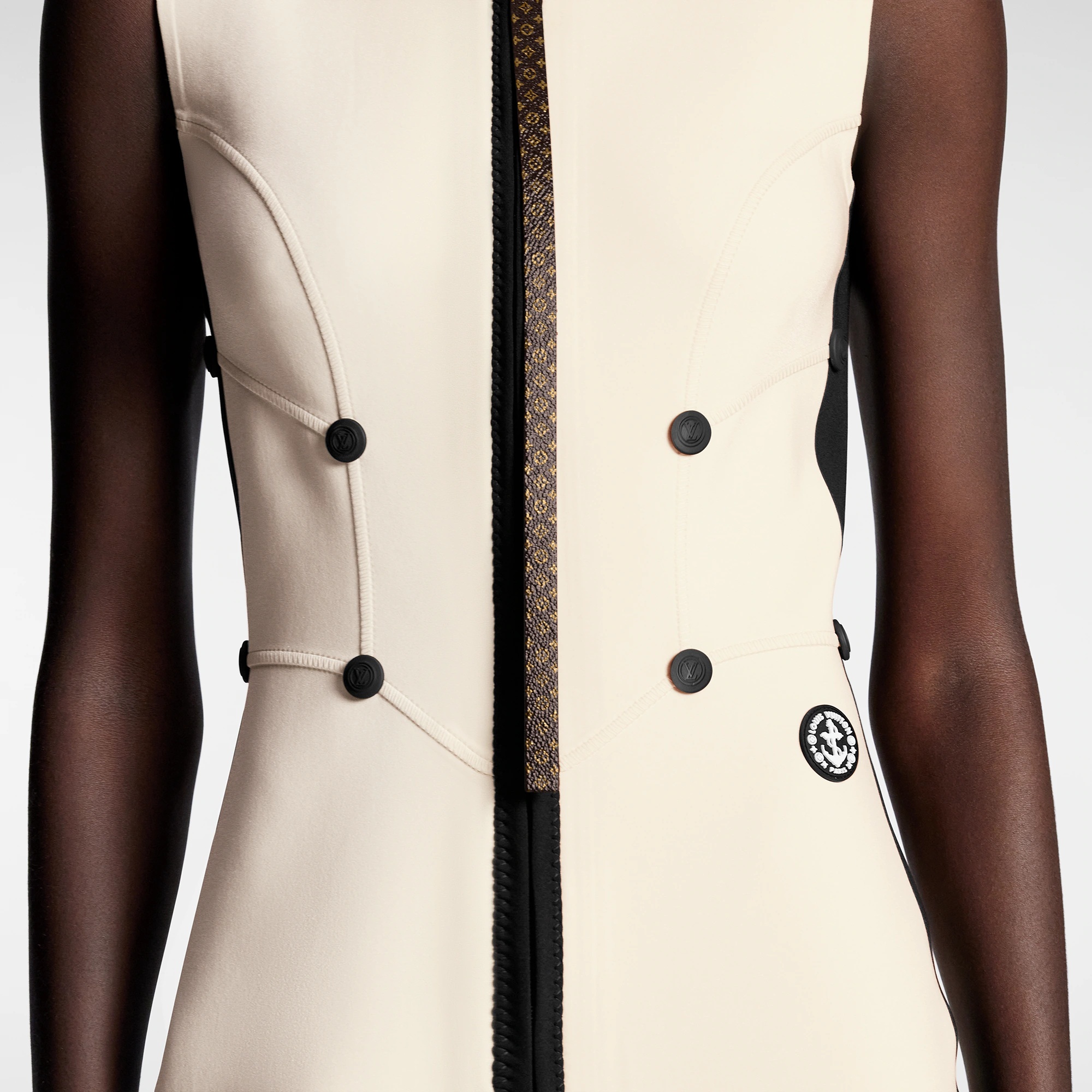 Fitted Scuba Dress - 4