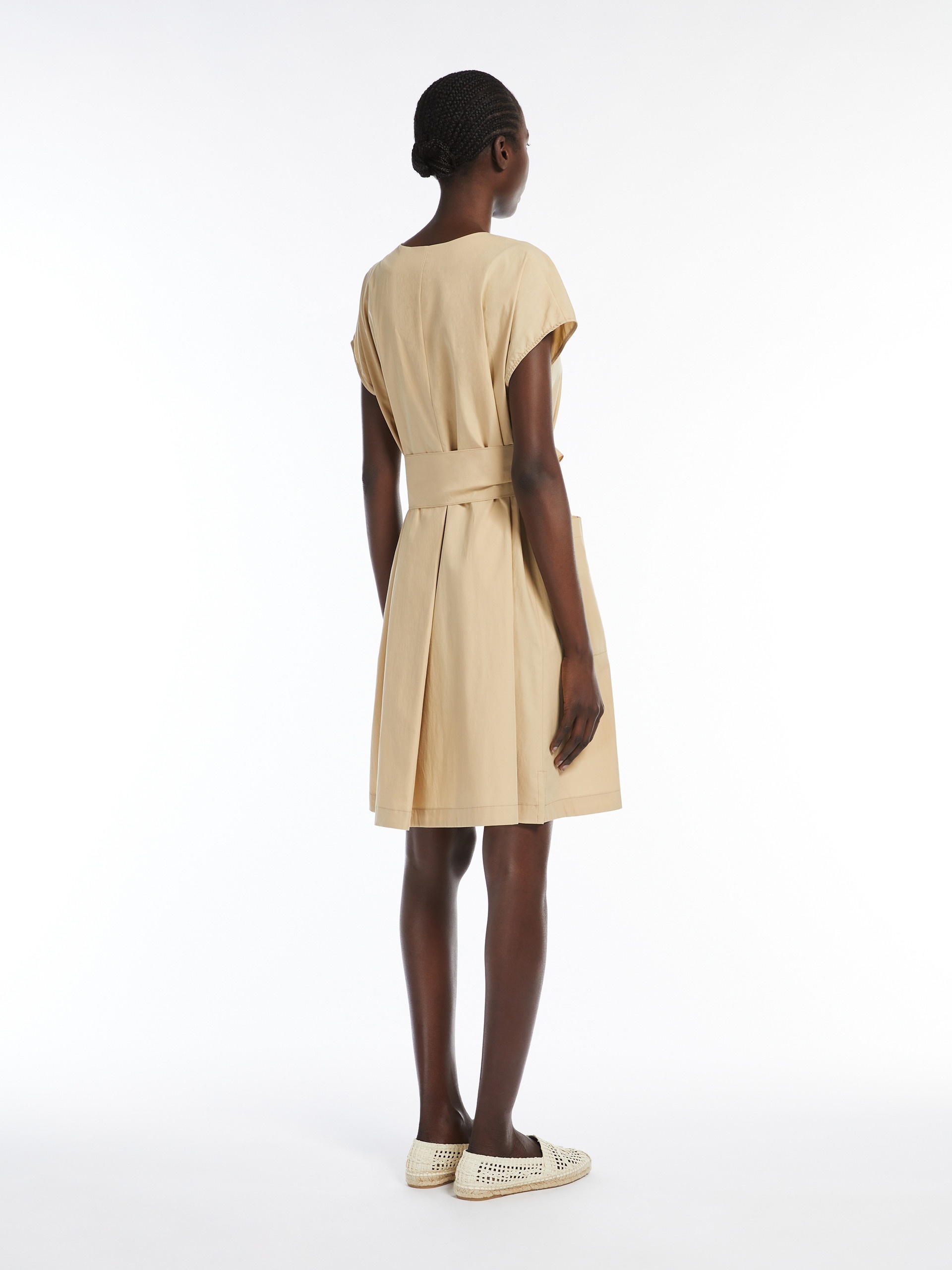 MITICO Cotton poplin short dress - 4