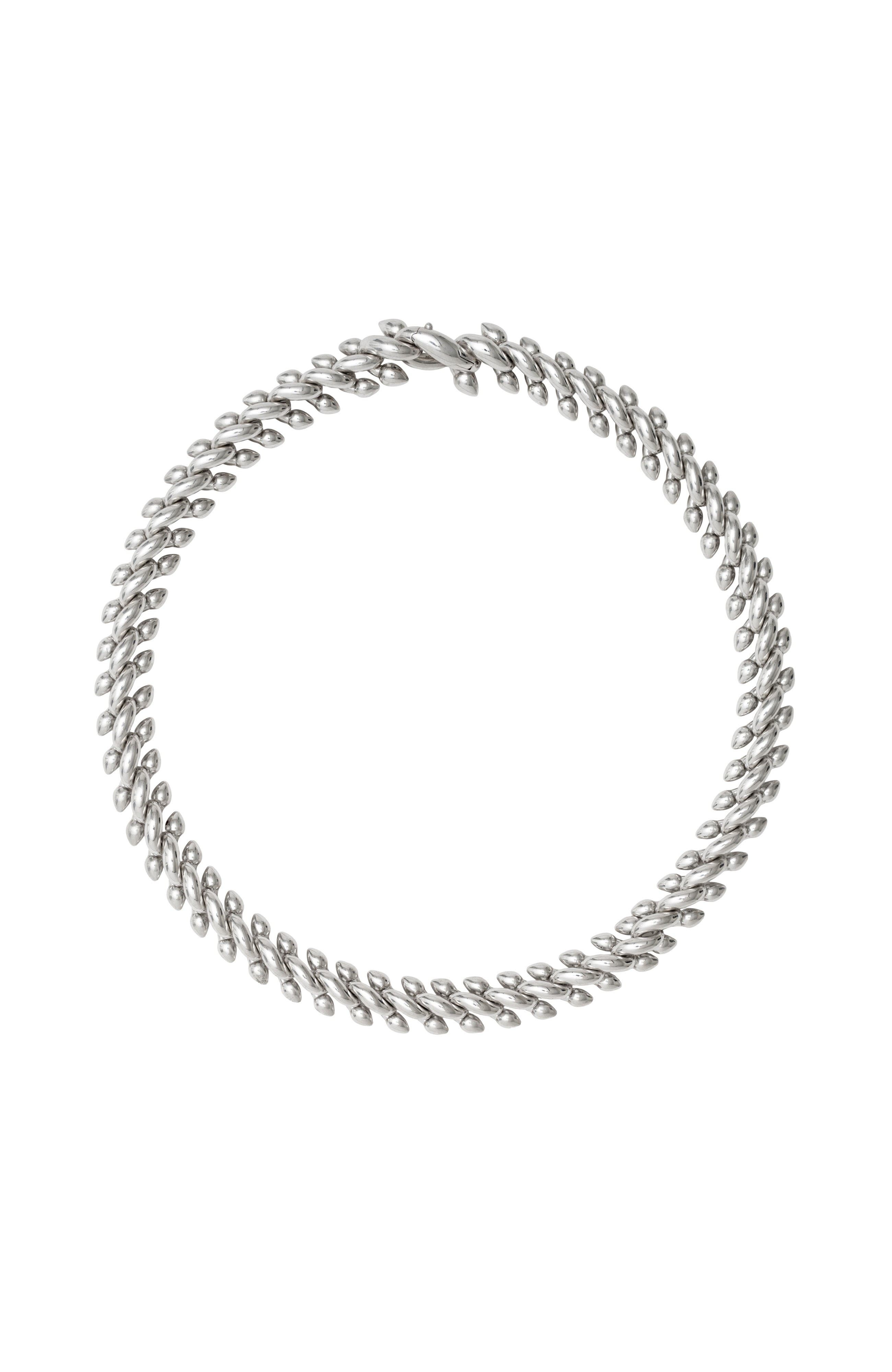 burberry Spear Chain Necklace in Silver at Nordstrom - 1