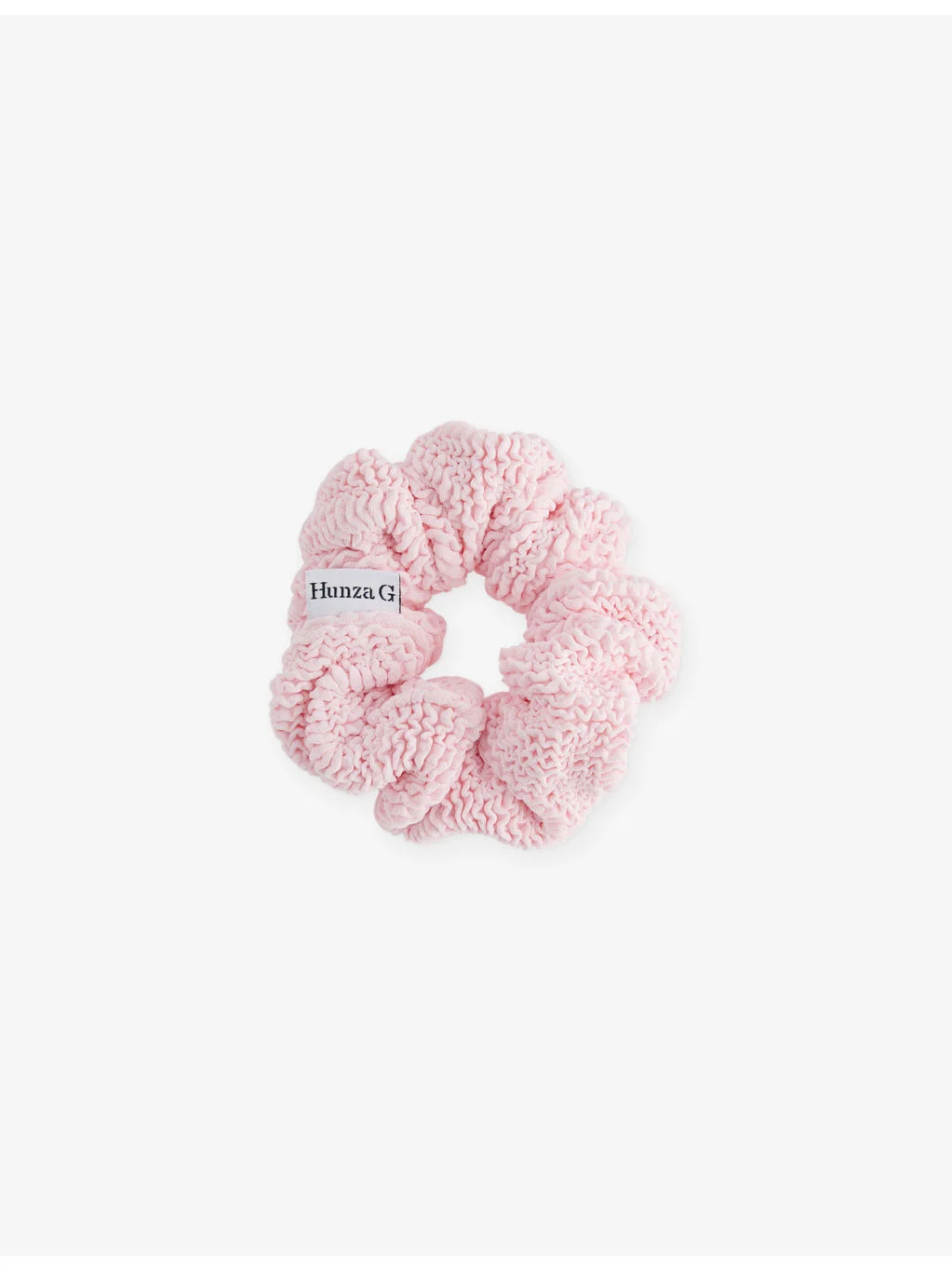 Seersucker Stretch-Woven Scrunchie - 1
