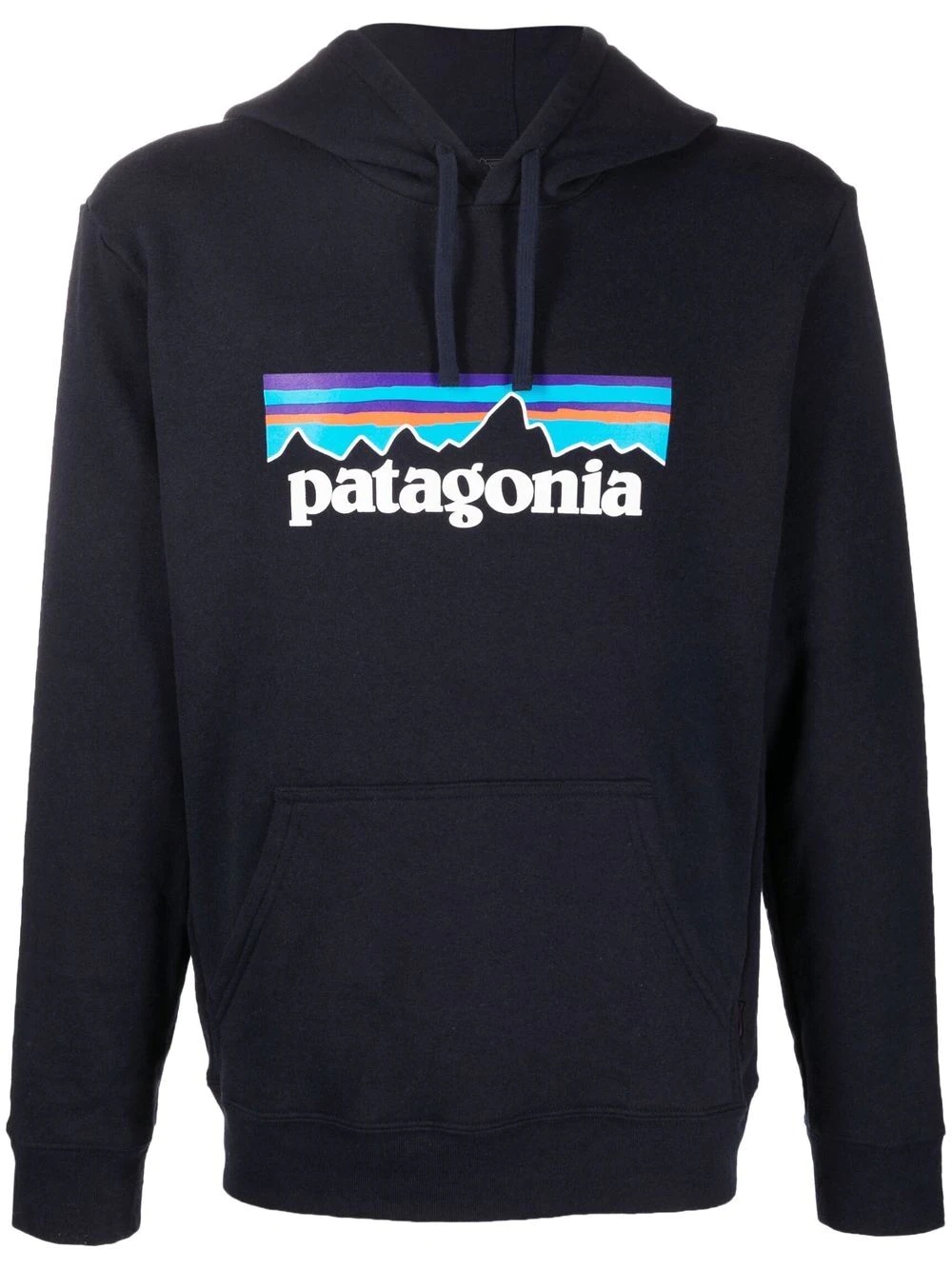 logo-print hoodie - 1