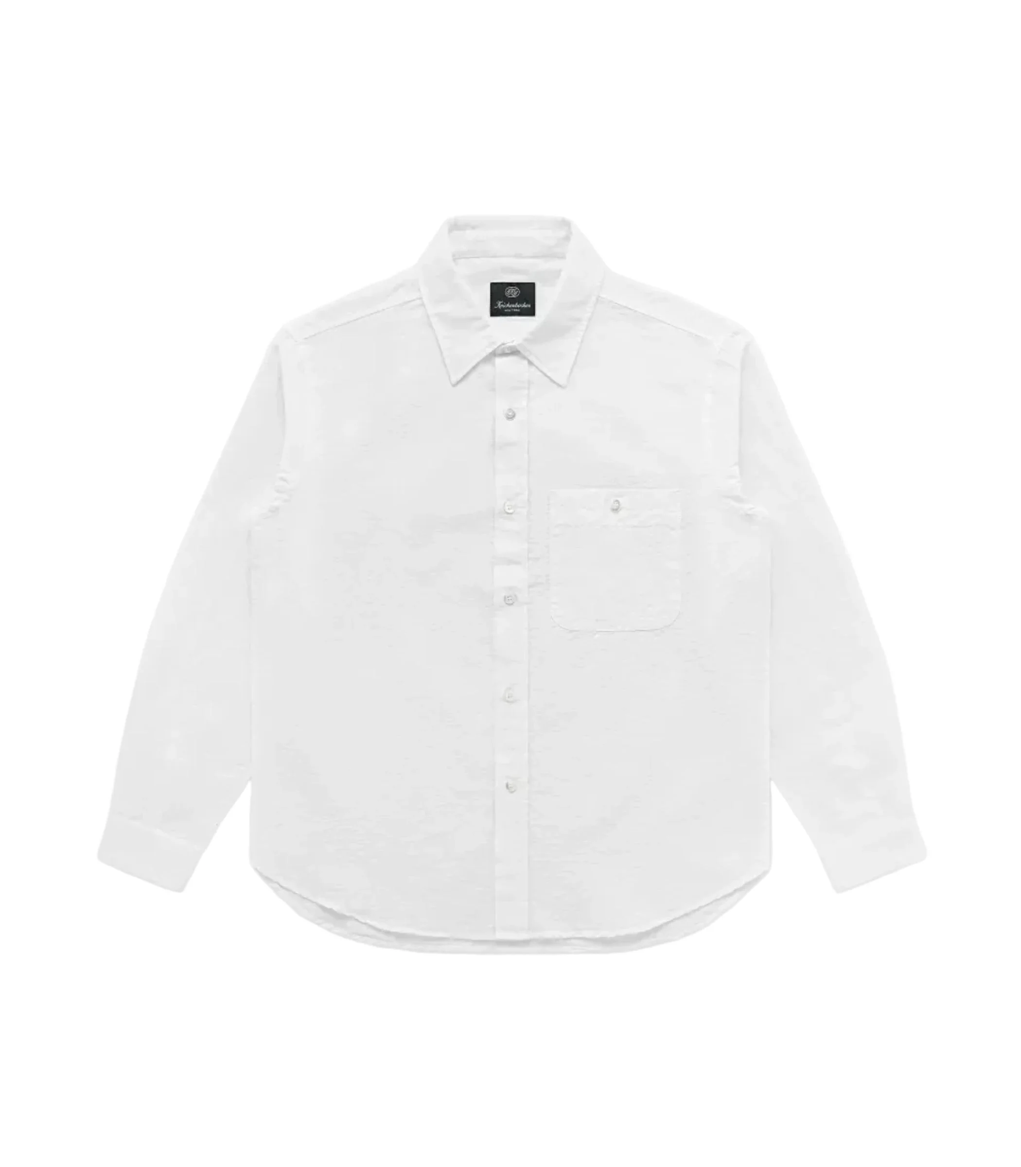 Jones Cotton & Linen Shirt White - 1