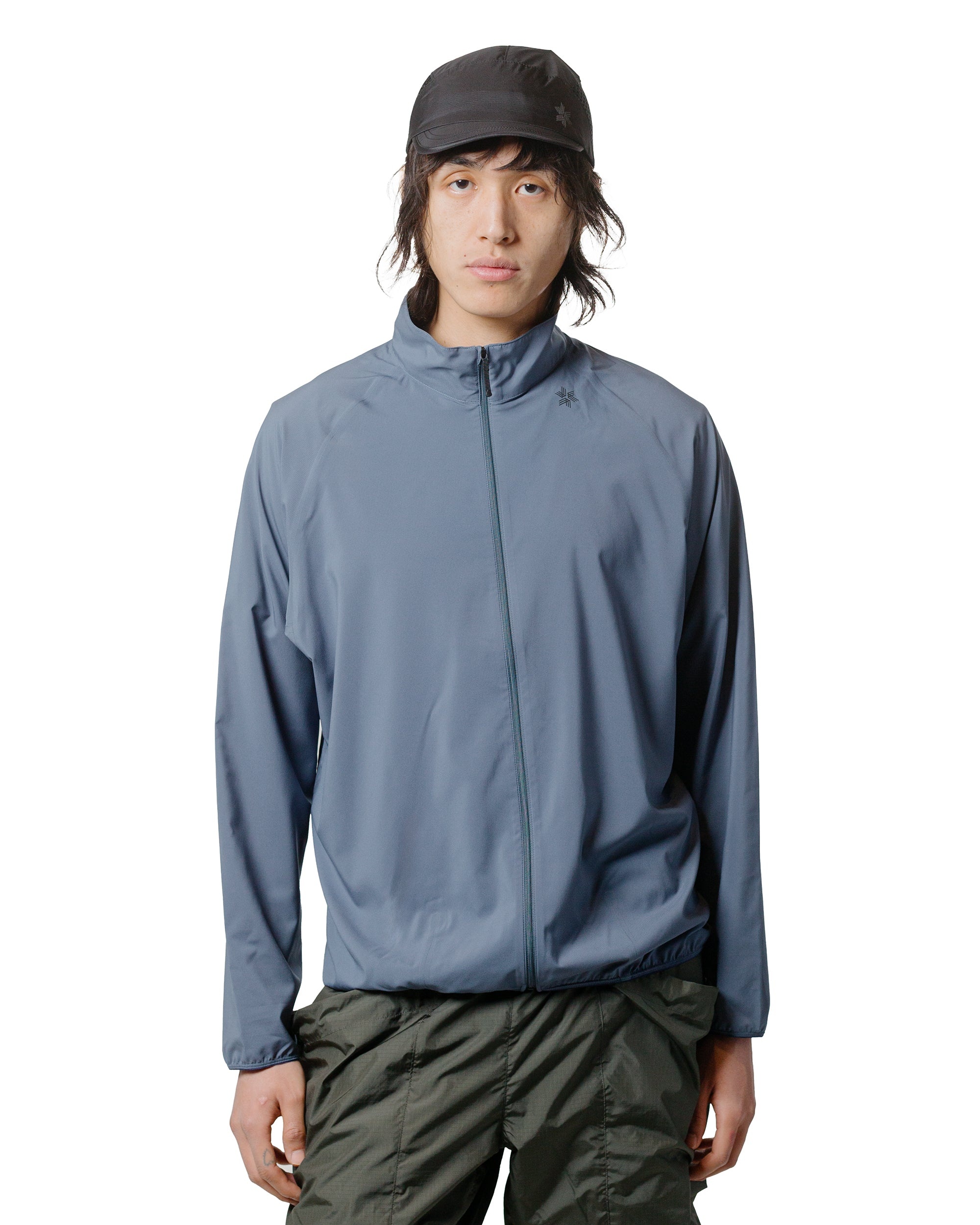 Floating Wind Shell Jacket Graphite Navy - 2
