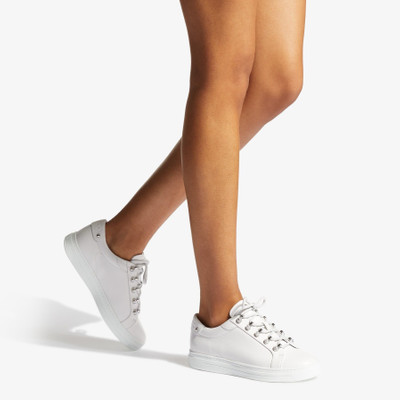 JIMMY CHOO Antibes/F
White Low-Top Trainers with Pearls outlook