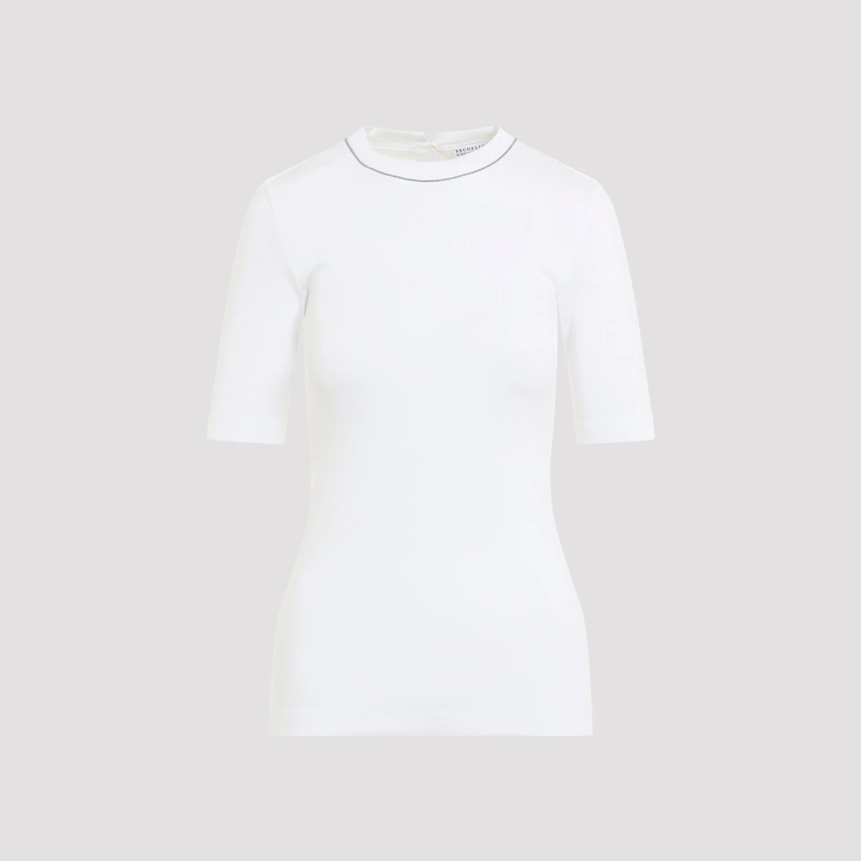 Brunello Cucinelli Rib T-Shirt - 1