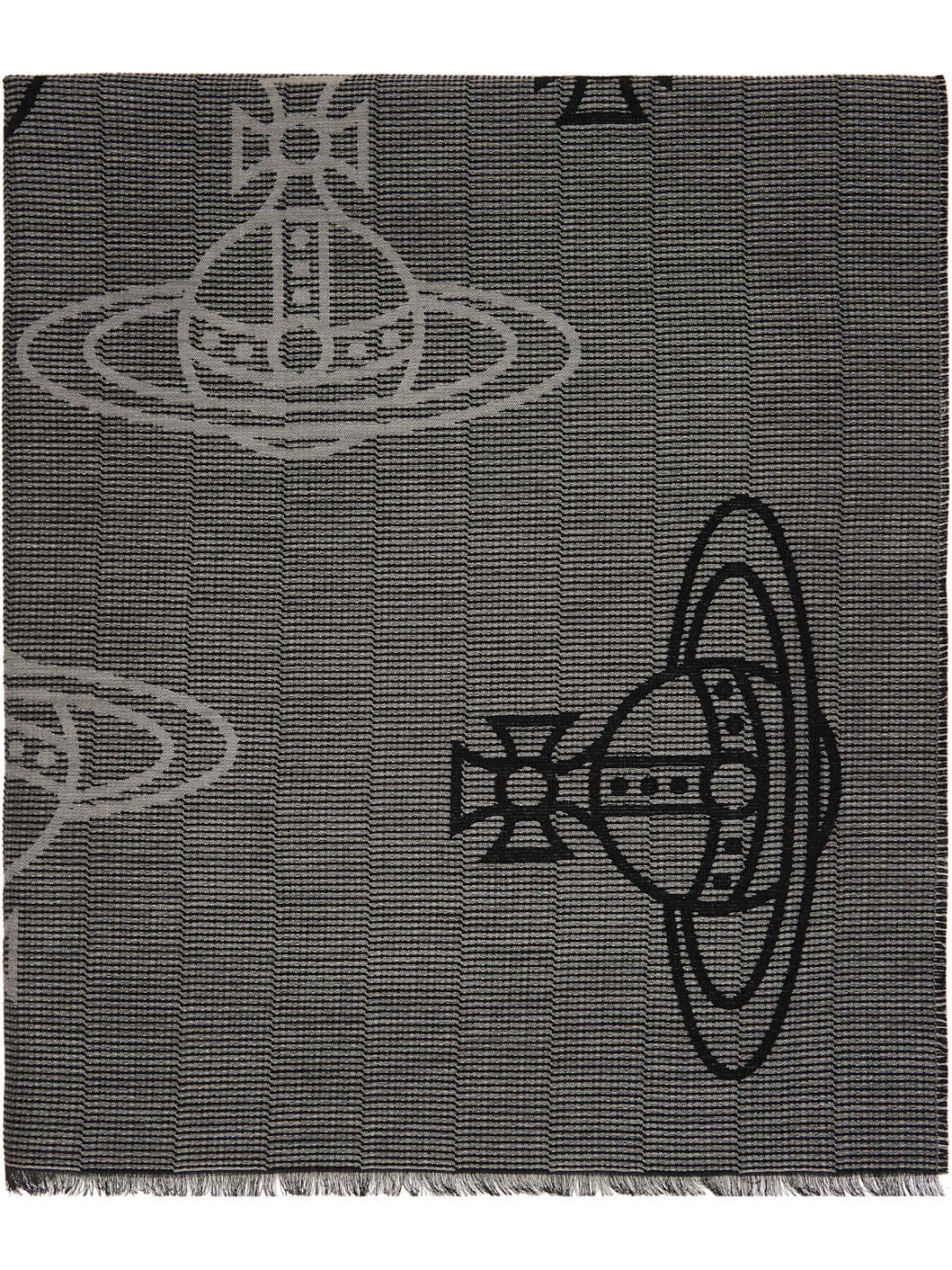 Gray Orb Scarf - 1