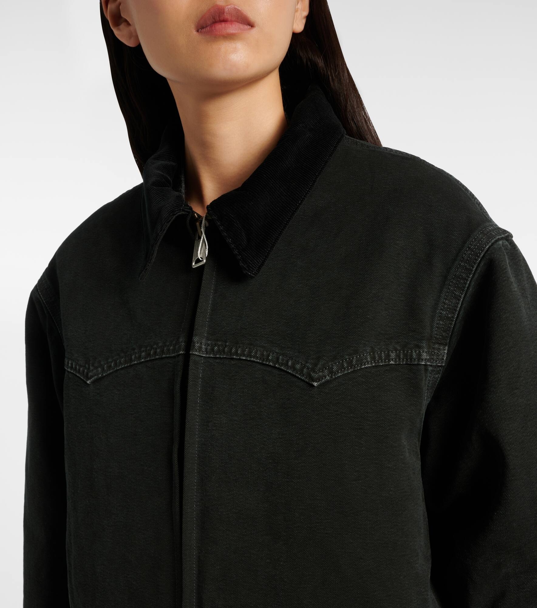 Cotton bomber jacket - 4