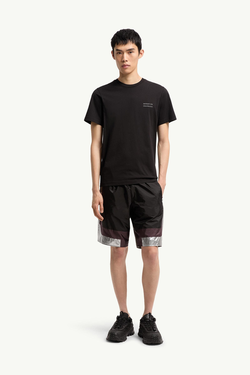Moncler Logo Cotton Jersey T-Shirt outlook
