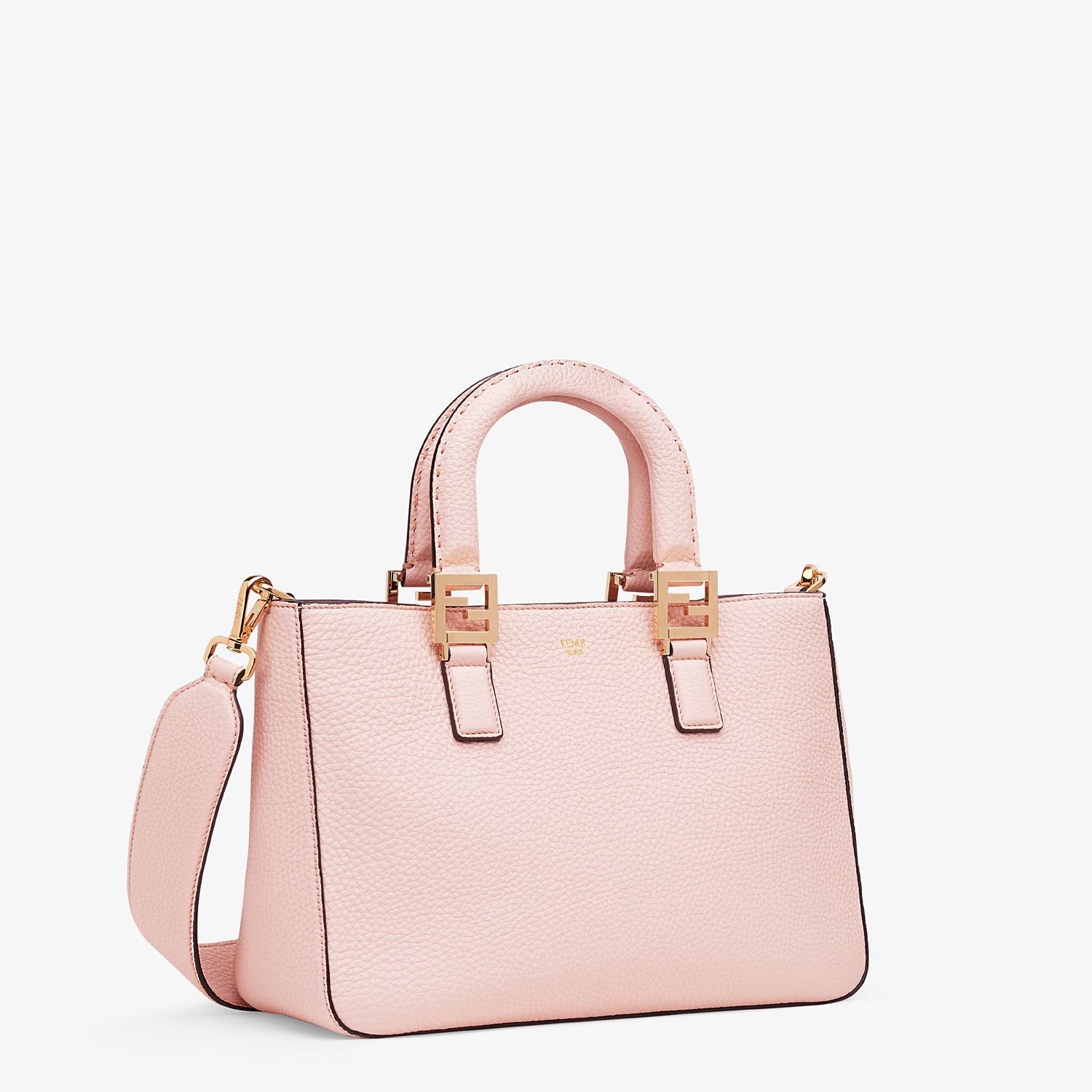 Pink leather bag - 3