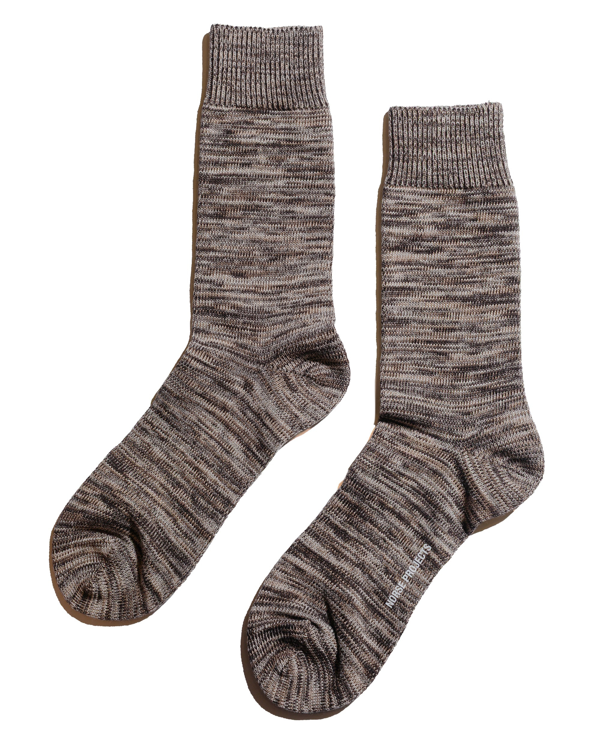 Bjarki Heavy Cotton Twist Sock Mahogany - 2