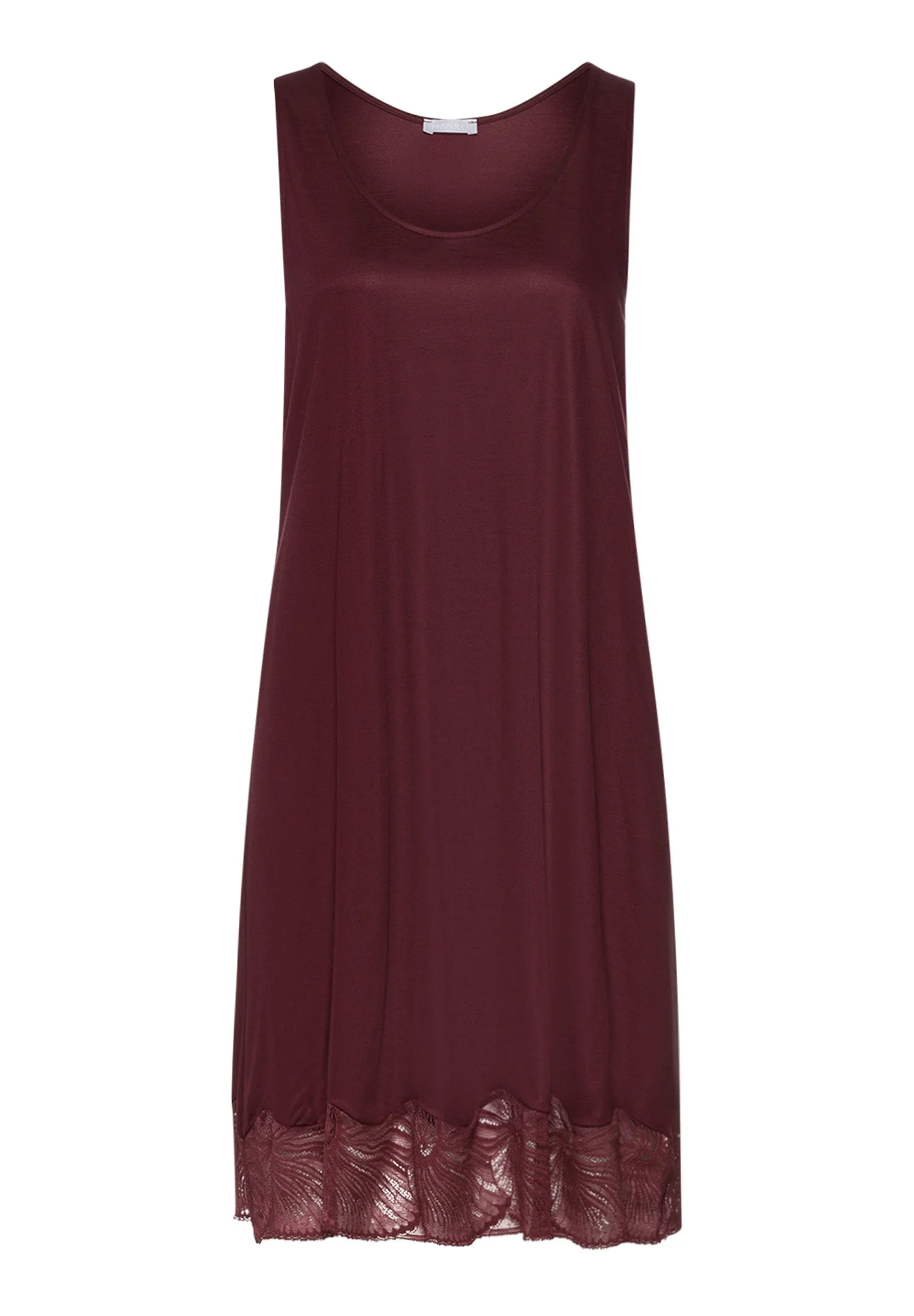 Lilith Tencel™ Lace Trim Tank Nightgown - 1