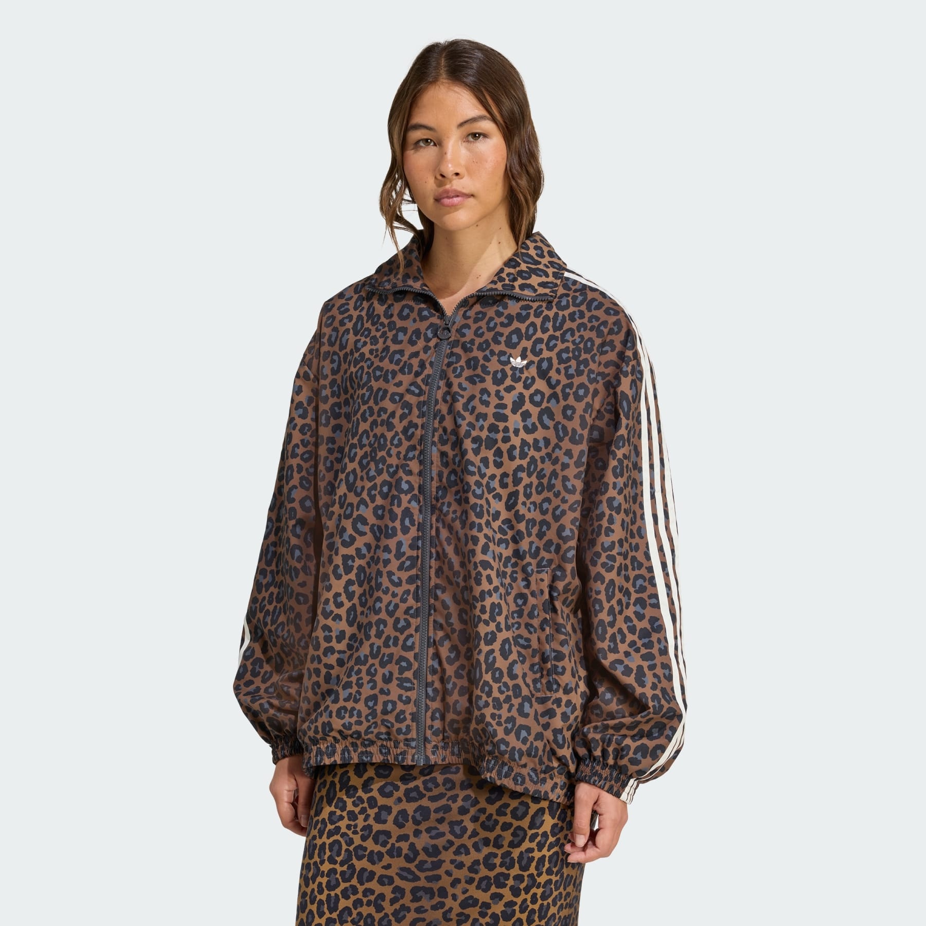Leopard Firebird Oversized Tracktop - 2