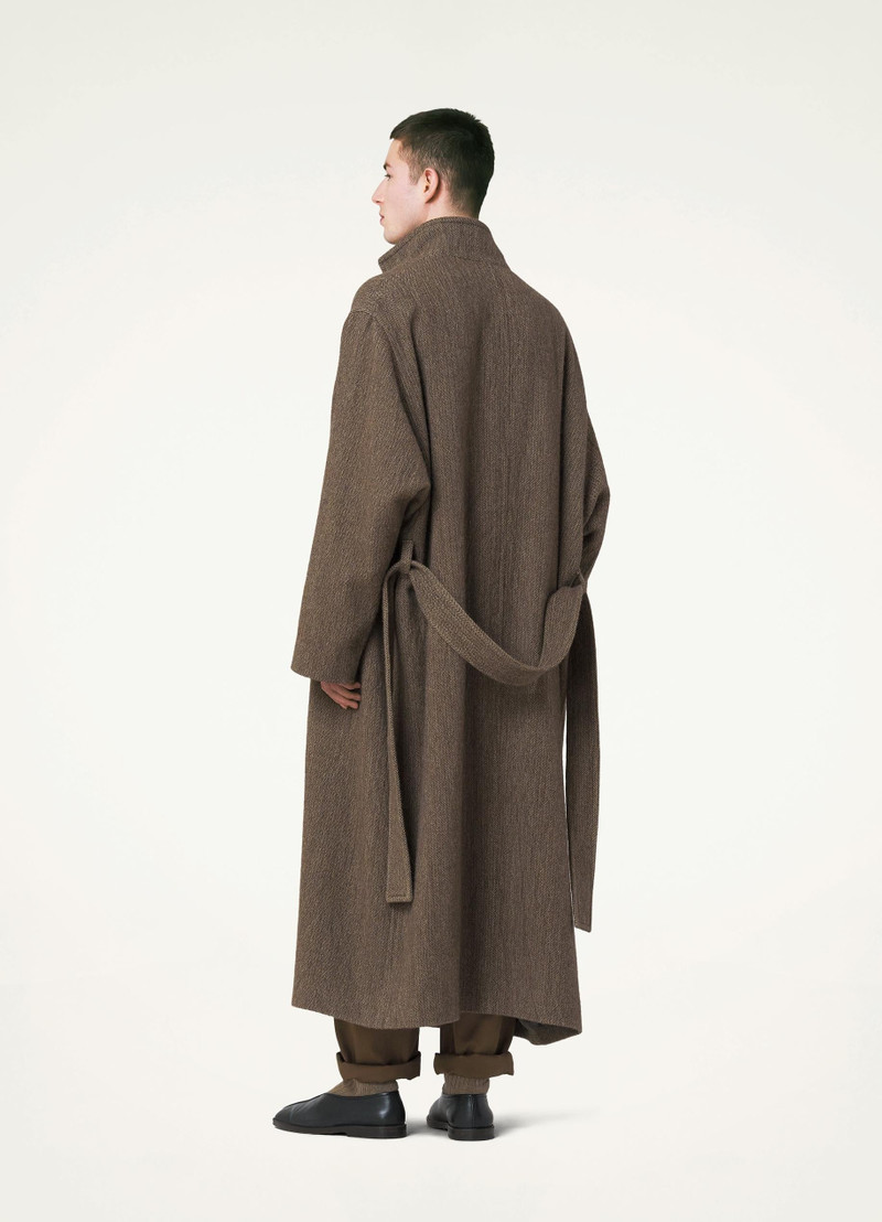 BATHROBE COAT
HERRINGBONE WOOL ALPACA 3
