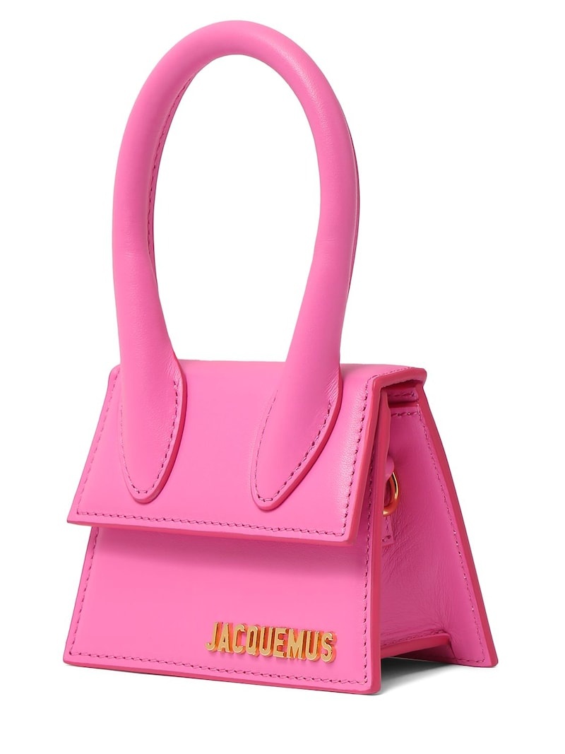 Le Chiquito Moyen leather top handle bag - 4