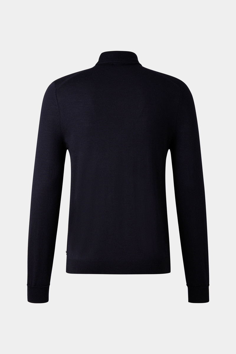 BOGNER Gordon Turtleneck pullover in Dark blue outlook