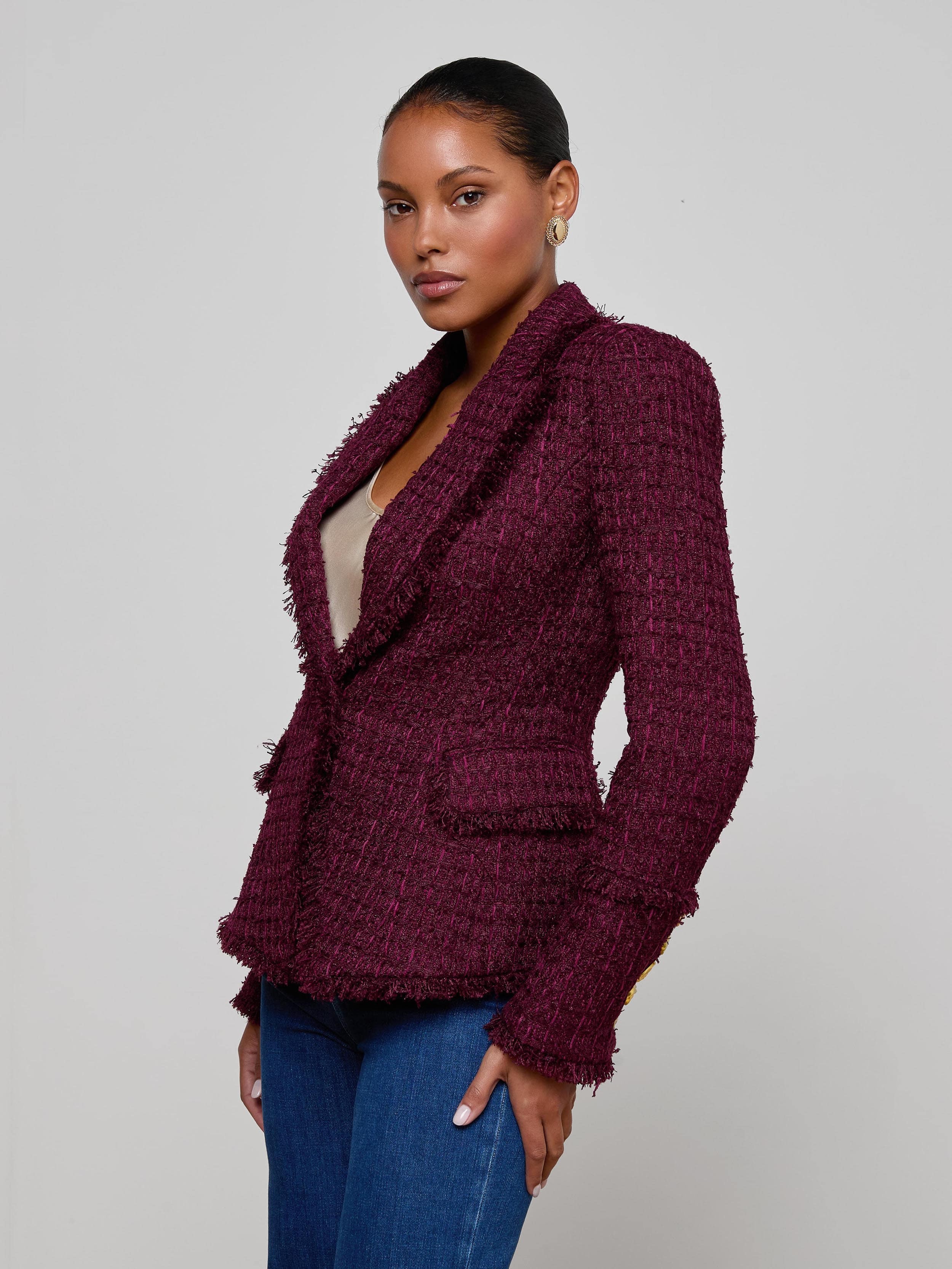 Kaisley Tweed Blazer - 3