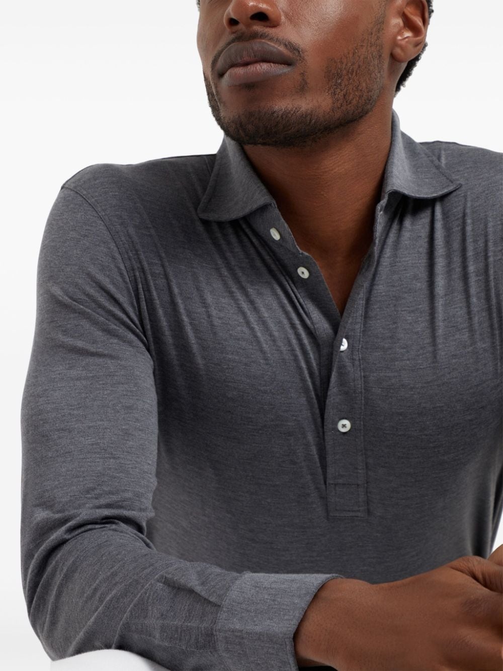 cotton polo shirt - 5