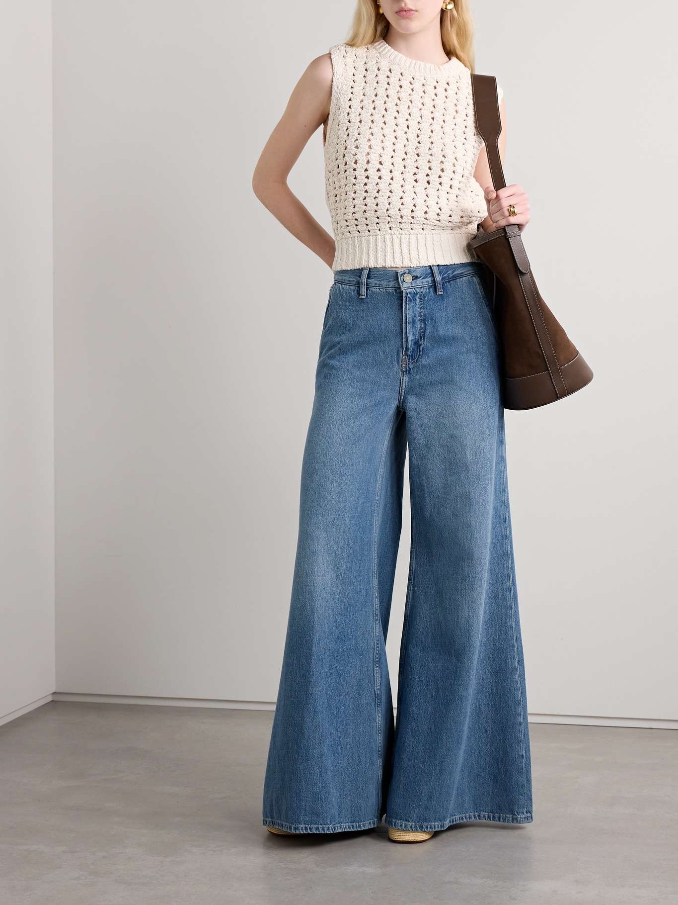 The Extra high-rise wide-leg jeans - 2