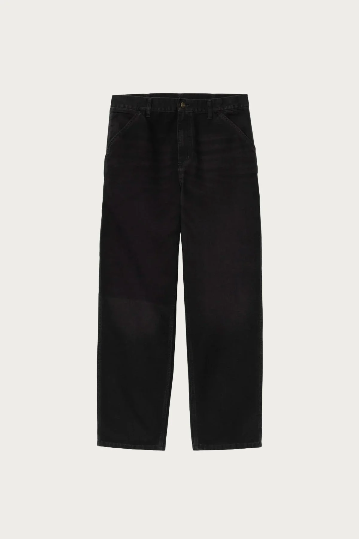 Single Knee Pant - Black Stone Canvas - 1