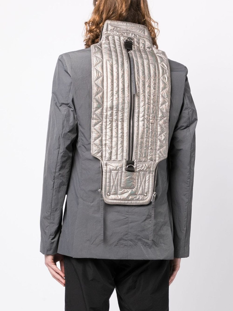 Packable single-breasted blazer 4