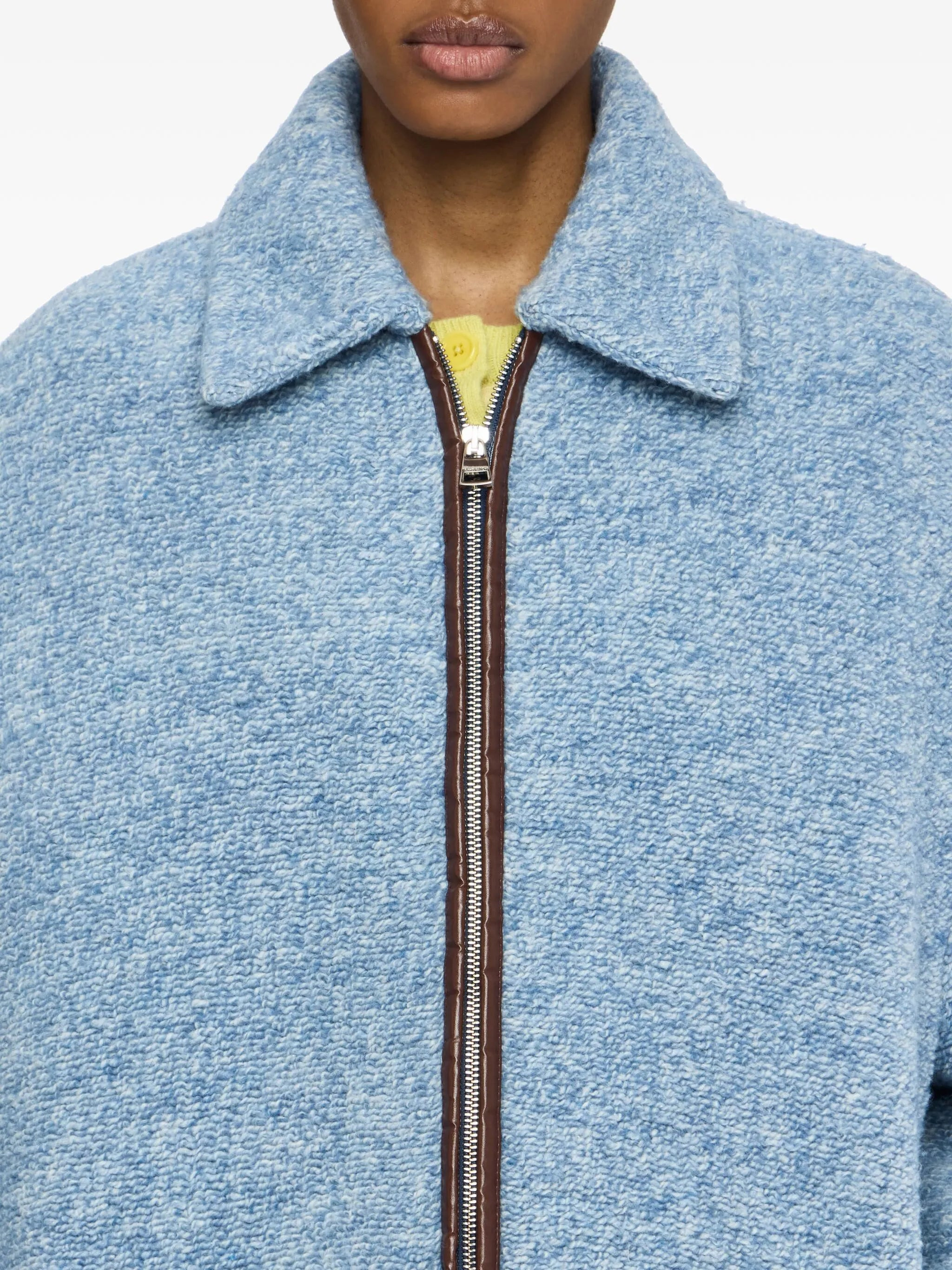 zip-up bomber jacket - 5