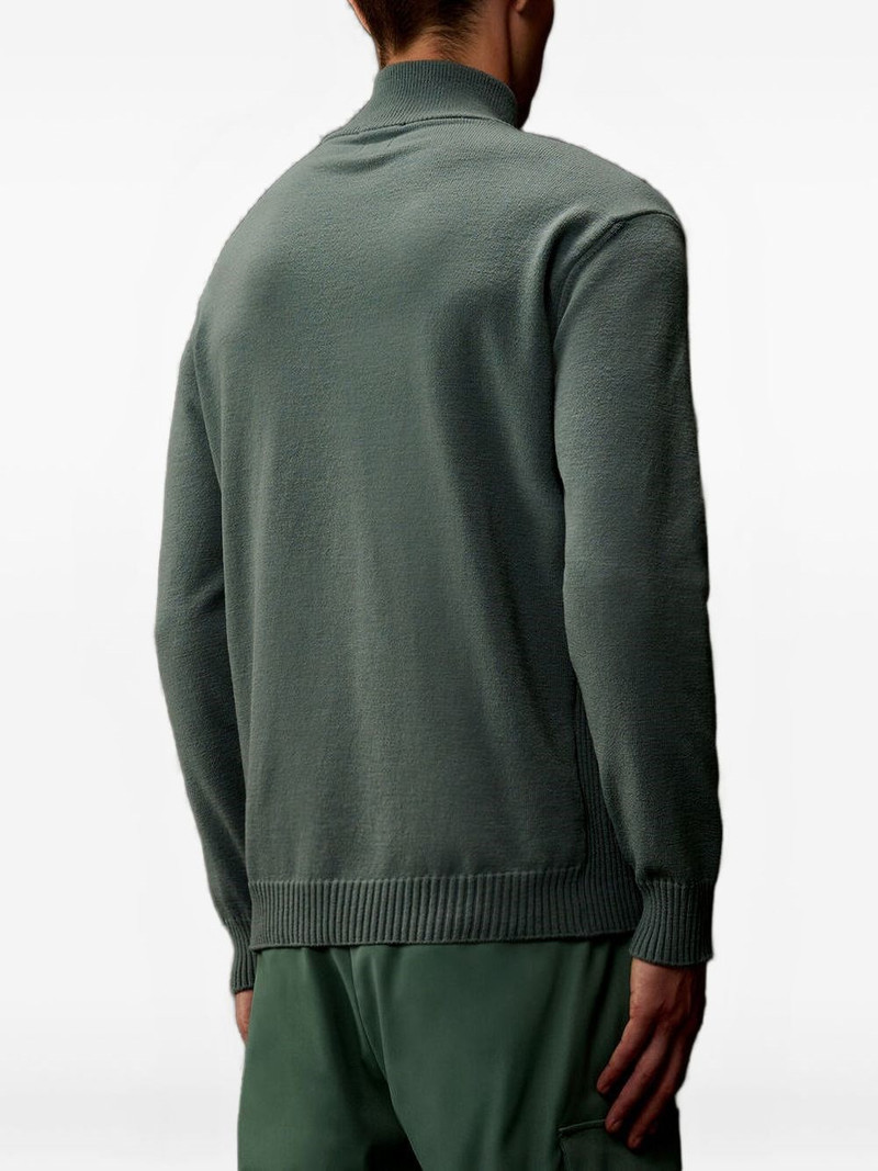 C.P. Company Metropolis polo shirt in extrafine merino wool outlook