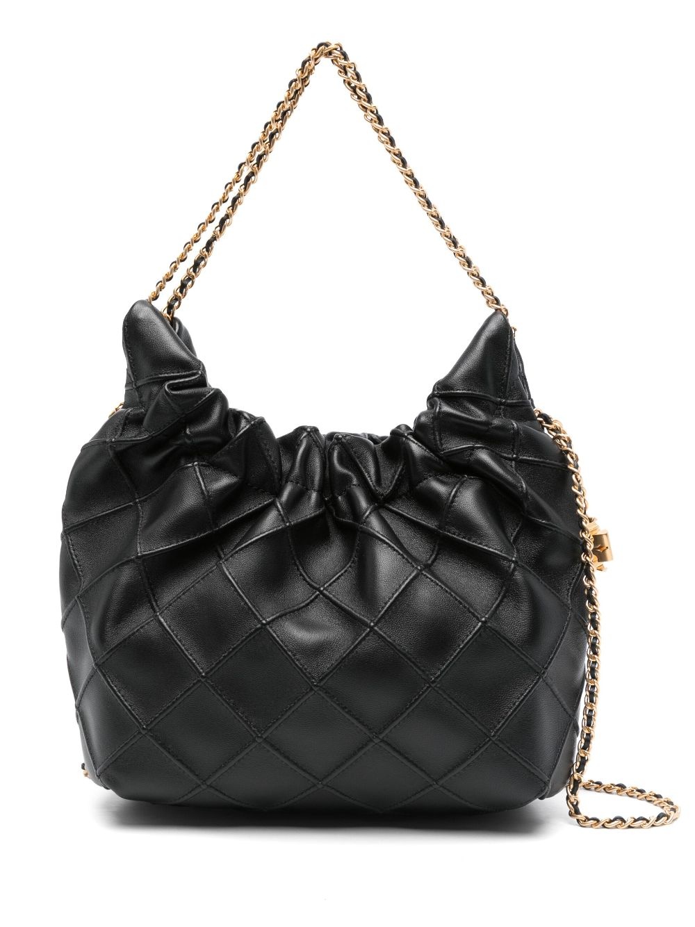 Tory Burch - Tory Burch Fleming mini leather hobo bag - 1