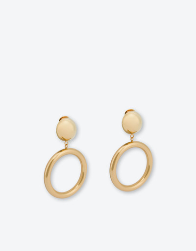 Moschino DROP EARRINGS WITH CIRCLES outlook