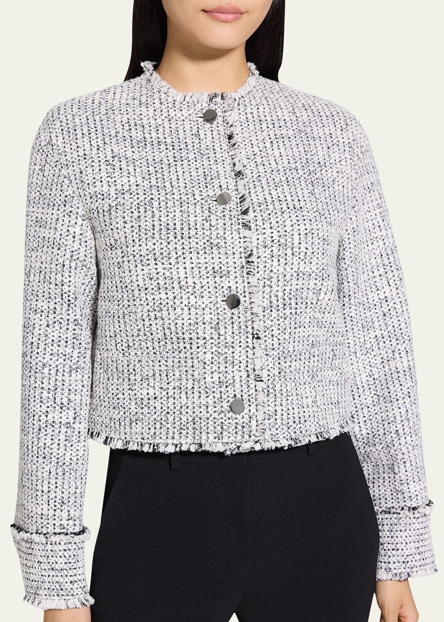 Tailored Tweed Jacket - 3