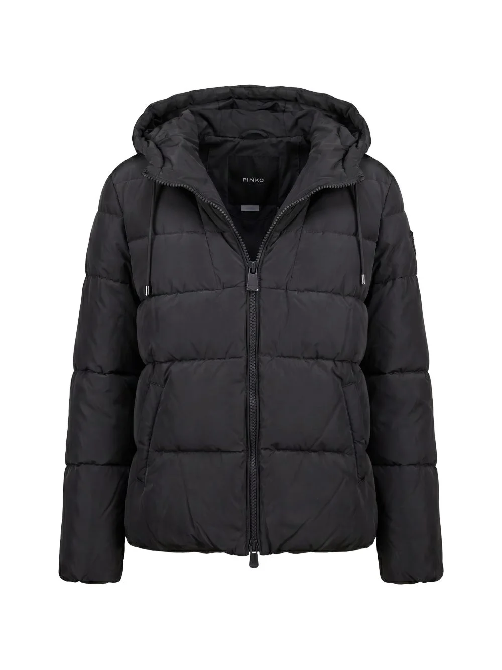 quilted hooded jacket - 1
