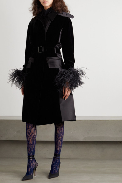 Dries Van Noten Floral stretch-lace tights outlook