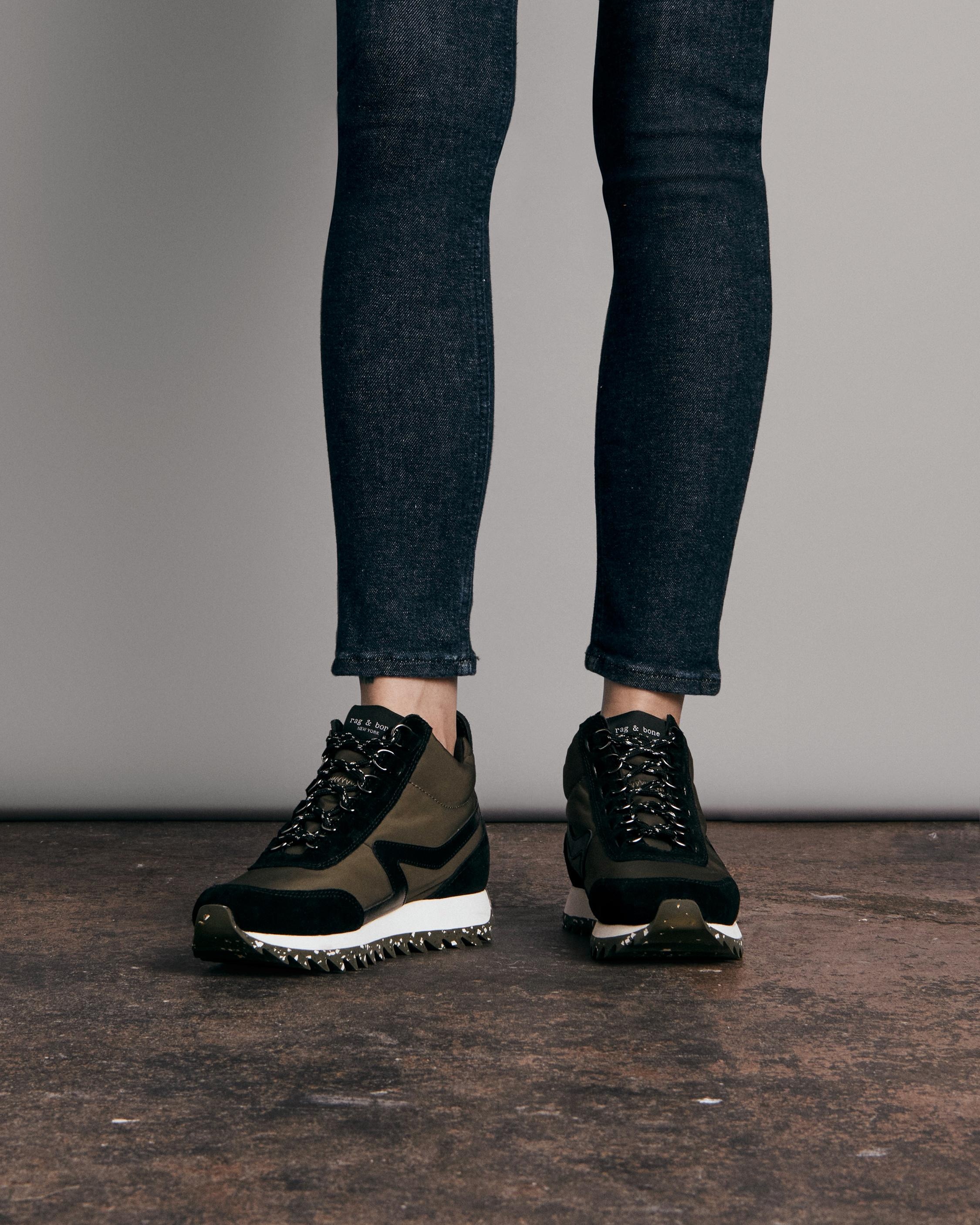 Retro Hiker - Recycled Materials
Mid Top Sneaker - 2