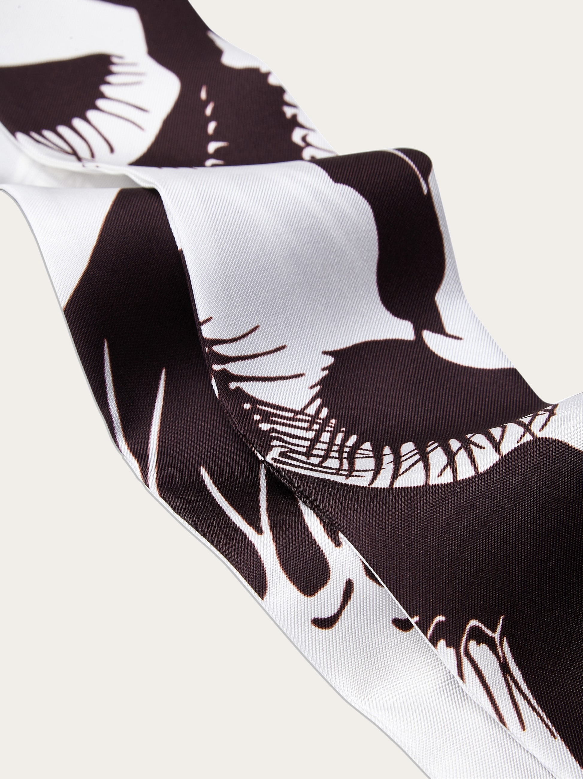 Venus print silk mini bandeau - 4