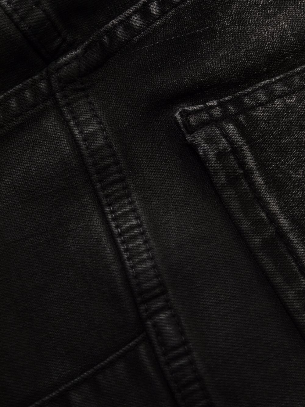 stonewashed super high-waisted jeggings - 8