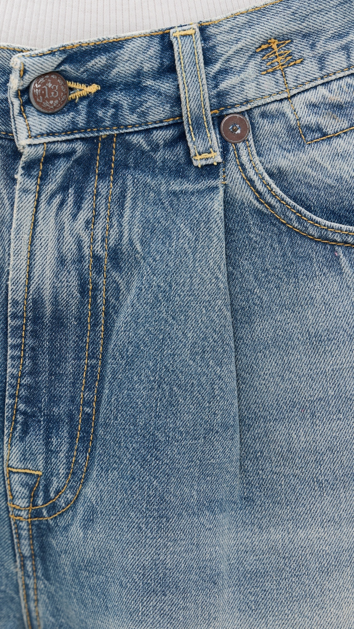 Crop Wide Leg Jeans - 5
