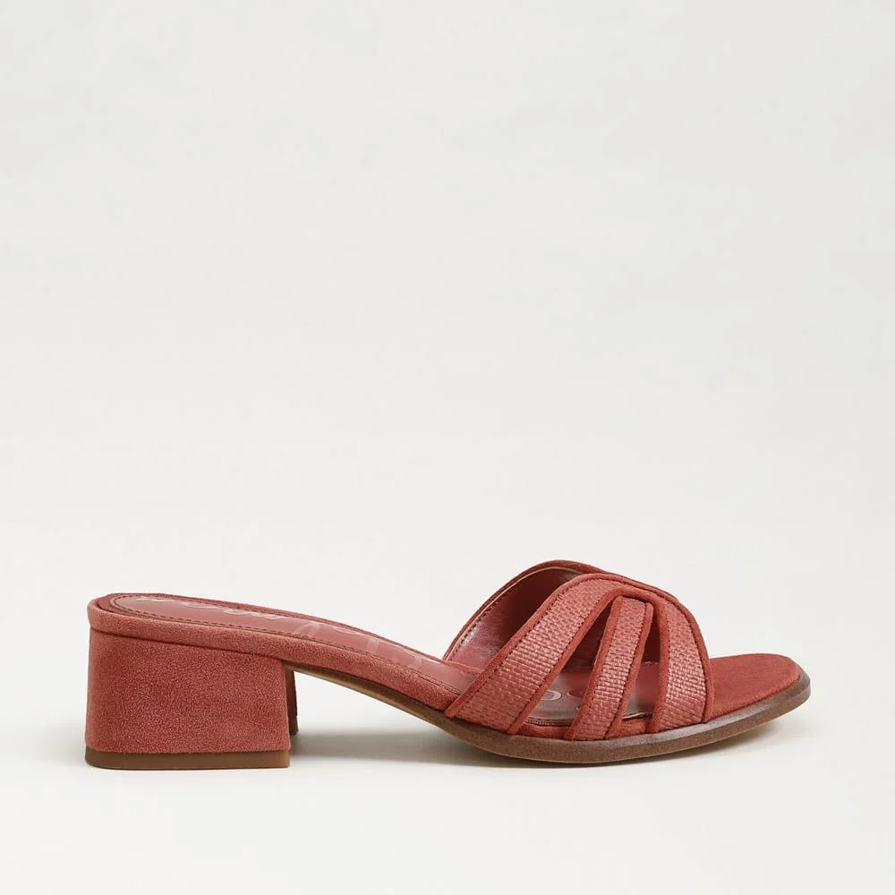 Farrin Block Heel Slide Sandal - 1