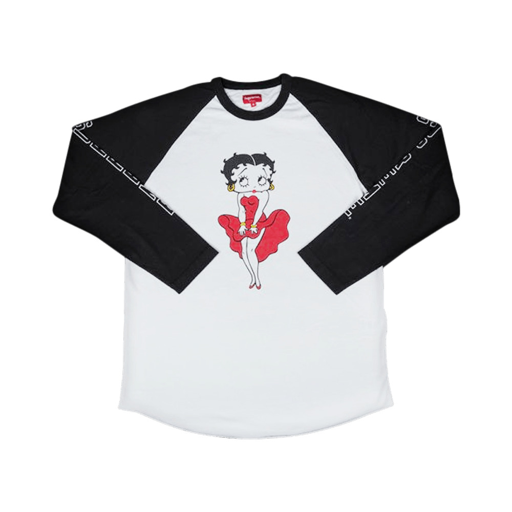 Supreme Betty Boop Raglan 'Black' - 1