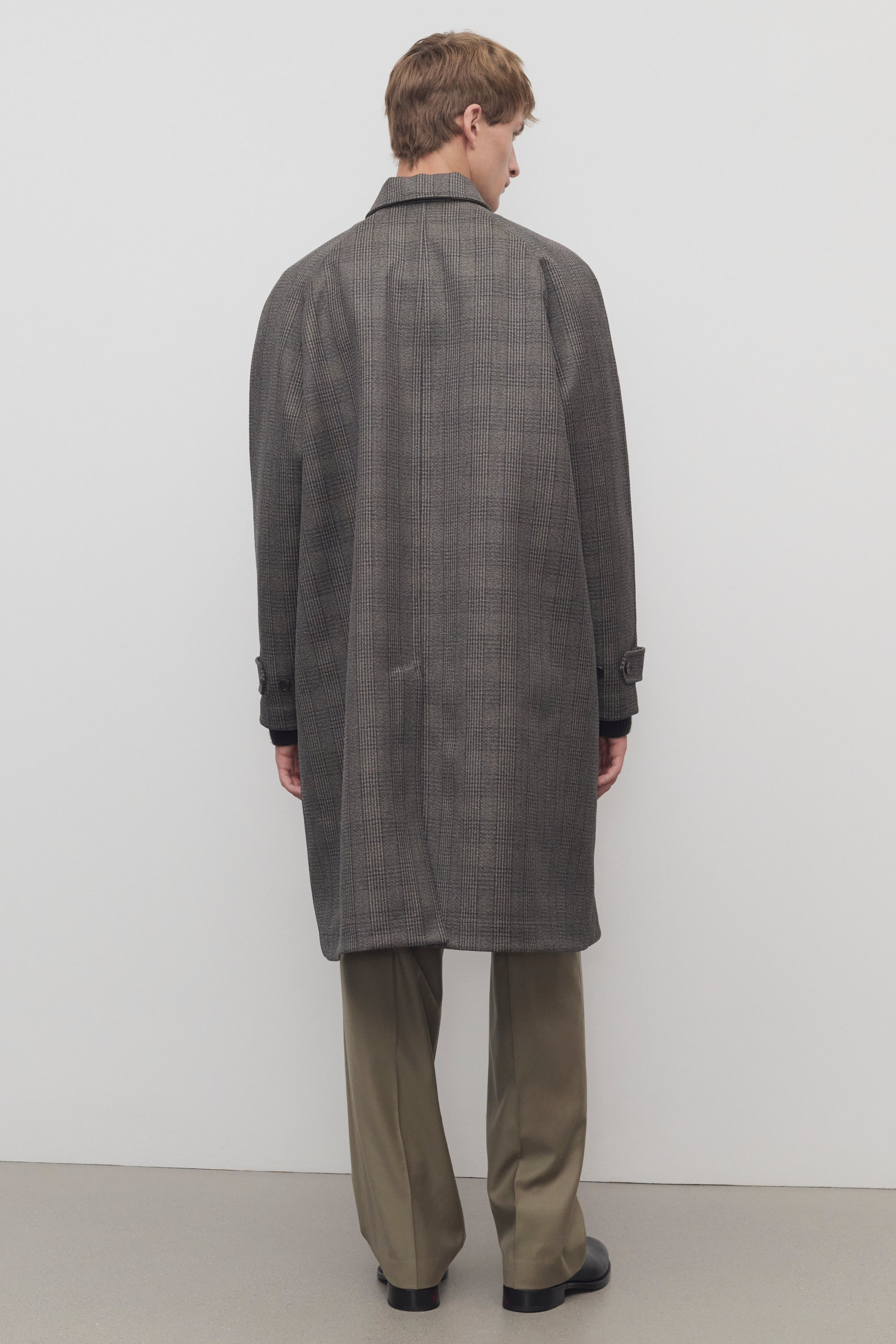 Palo Coat in Virgin Wool and Silk - 5